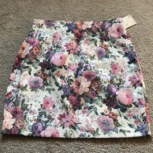 Floral skirt